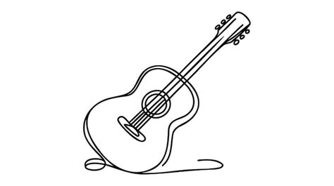Acoustic guitar outline Vectors - Download Free High-Quality Vectors ...