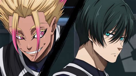 Blue Lock HD Wallpaper: Rin Itoshi & Shidou Ryusei Clash