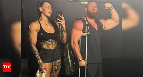 WWE Star Rhea Ripley and AEW's Buddy Matthews Celebrate Their Honeymoon ...