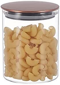 Classic Borosilicate Round JAR Set of 2 PC 700ML : Amazon.in: Home ...