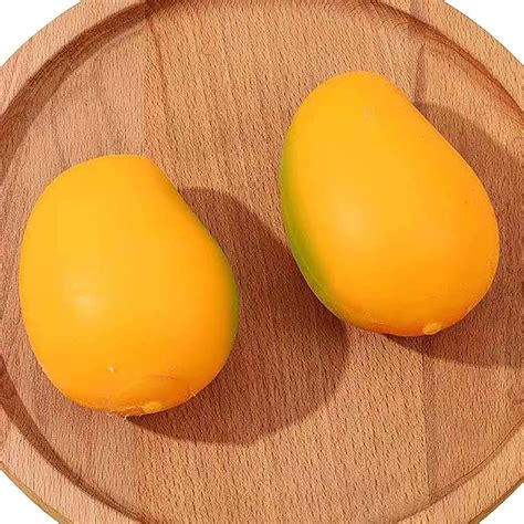 Verbier Mango Stress Relief Squishy and Squeeze Ball Toy for Kids and ...