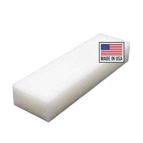 Buy Blended Waxes, Inc. Clear Cheese Wax 1lb. Block - Premium Wax for ...