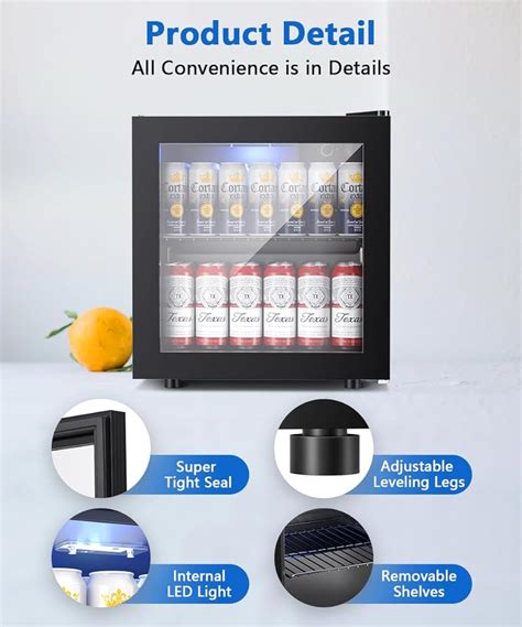JoyPebble Joy Pebble Beverage Refrigerator Cooler 1.3 Cu.Ft, India | Ubuy