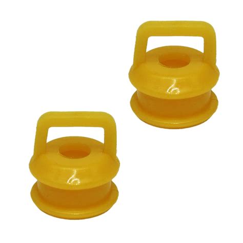 2 PCS Shifter Linkage Rubber Bushing Serviceable Shifter Cable Bushing ...