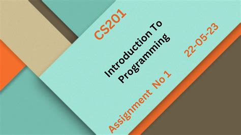 Image result for Youtube.com CS201 First Assignment Vu