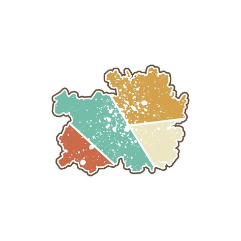 Guizhou map vintage world map international vector template china ...