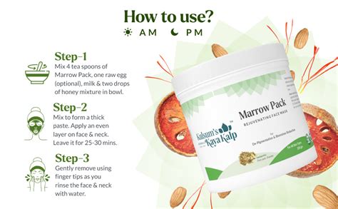 Kulsum's Kaya Kalp Herbals Marrow Pack For Pigmentation & Dark Spots ...