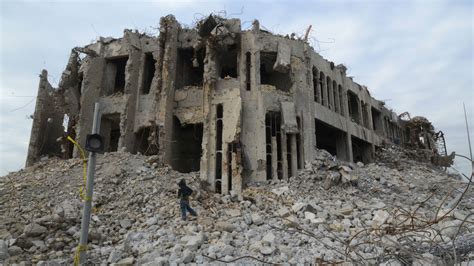 Mosul demolishes building used by IS for 'gay' killings