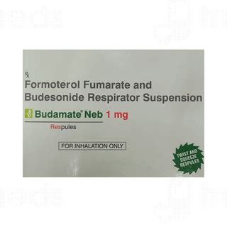 Budamate Neb 20 Mcg/1 MG Respules 2 ML (pack Of 7) | Order Budamate Neb ...
