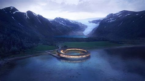 The Svart hotel in Norway offers 360-degree views of the Northern ...