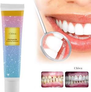 CHIWA Niacinamide Whitening Toothpaste: Gentle Formula for Sensitive ...