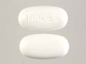 IP 466 Pill Images (White / Capsule-shape)