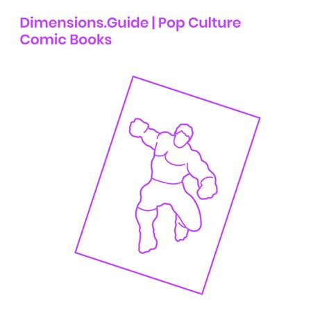 Comic Books Dimensions & Drawings | Dimensions.com