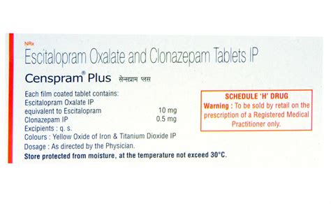 Censpram Plus Tablet | Uses, Side Effects, Price | Apollo Pharmacy