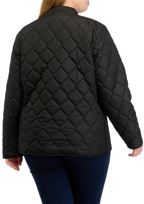 Kim Rogers® Plus Size Quilted Barn Jacket | Belk