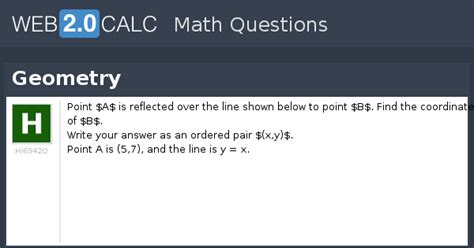 View question - Geometry
