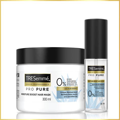 TRESemmé Pro Pure Moisture Boost Mask + Pro Pure Moisture Boost Serum