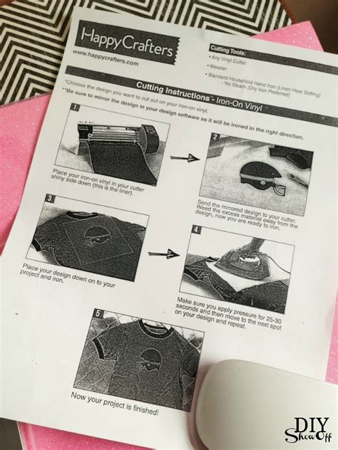 Image result for Iron on Vinyl Tutorial