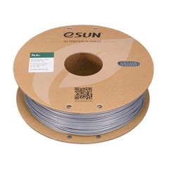 eSun PLA+ 1.75mm 3D Printing Filament 1kg Silver Color – Robocraze