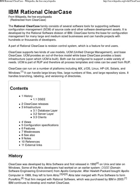 Rational ClearCase Tutorial 的图像结果