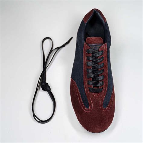 Burgundy + Navy Ultraflex Sneakers – FELLMONGER