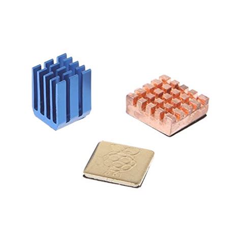 CentIoT - Heatsink Set - 1 Aluminum + 2 Copper Heat Sinks Cooling ...
