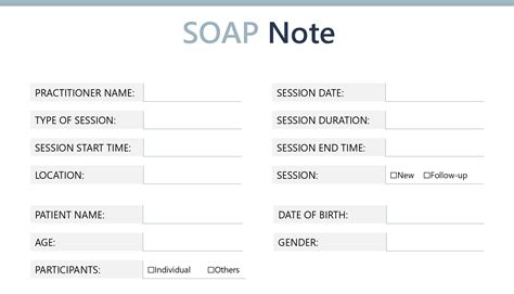 Image result for Soap Note Contents