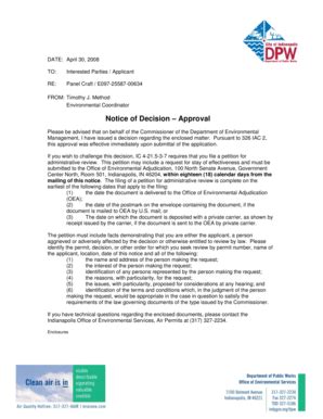 Fillable Online permits air idem in Interested Parties / Applicant ...