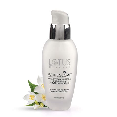 Lotus Herbals Whiteglow Intensive Skin Serum + Moisturiser | Nourishes ...