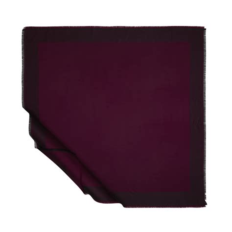 Boysenberry Reversible Silk Scarf | Ipekevi