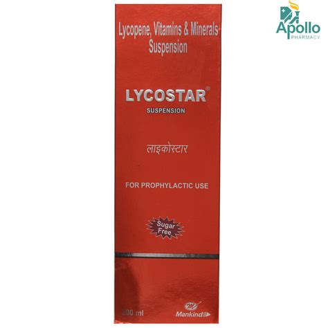 Lycostar Syrup 200 ml Price, Uses, Side Effects, Composition - Apollo ...