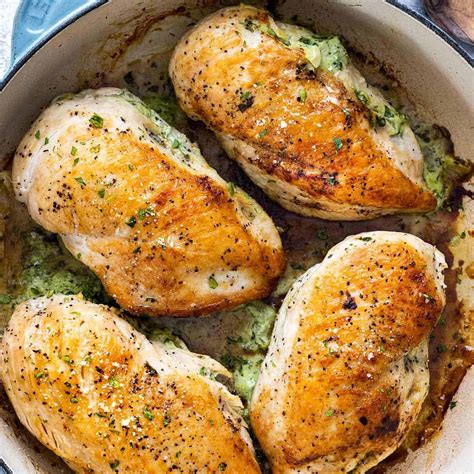 Spinach Artichoke Stuffed Chicken - Jessica Gavin