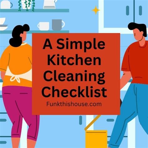 Image result for Quick Cleaning Kitchen Check List