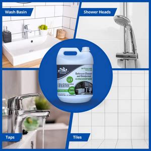 uniwax U1- Bathroom Cleaner Concentrate for tap, Tiles, Sink, Toilet ...