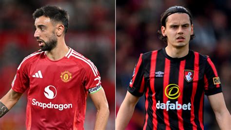 Man United vs. Bournemouth lineups, expected starting 11, confirmed ...