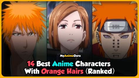 Top 14 Most Popular Anime Characters with Orange Hair - MyAnimeGuru