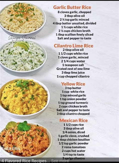 Pin by Debranetics on Food and Drink | Flavored rice, Flavored rice ...