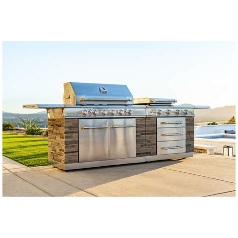 Costco Barbecue Islands Kirkland Signature 12 Burner Island Grill