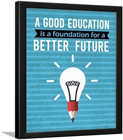 Chaka Chaundh - Educational Quotes Wall Frames - Educational Quote ...