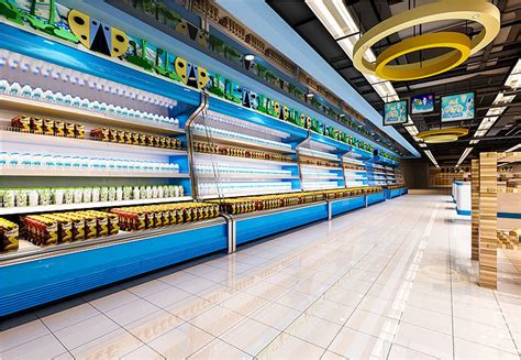 300平小型社区超市装修设计效果图_装信通网效果图