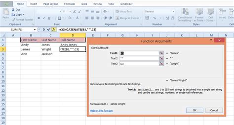 Image result for Concatenate Function in Excel for SQL