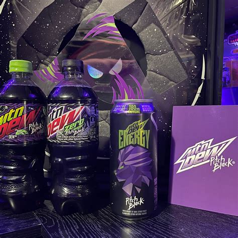 It's Official! MTN Dew Pitch Black Returns to Stores in 2023