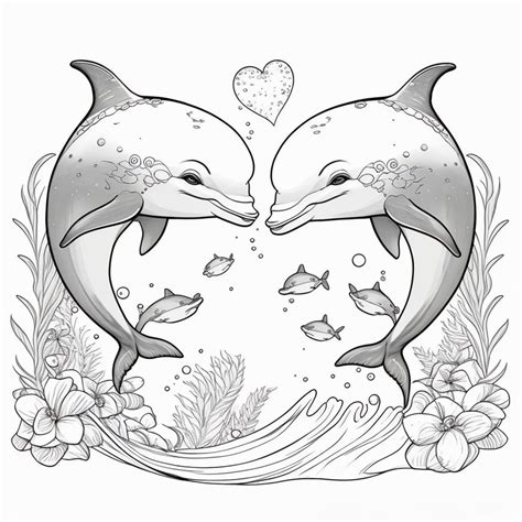 10 Dolphin Free Printable Coloring Pages for Kids | Coloring Craze