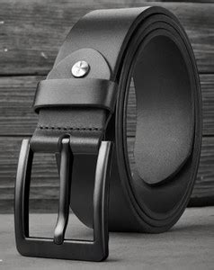 Roadster Men Formal, Casual, Evening, Party Black Genuine Leather Belt ...