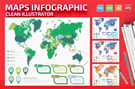 World Map Visual 的图像结果