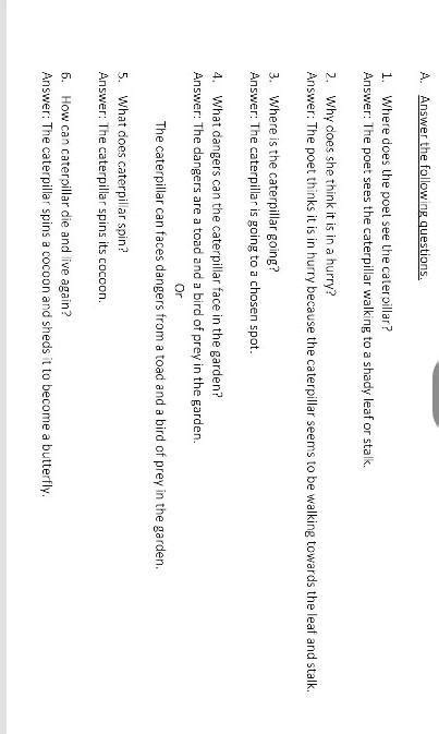 The CaterpillarBrown and furryCaterpillar in a hurry, Take your waTo ...