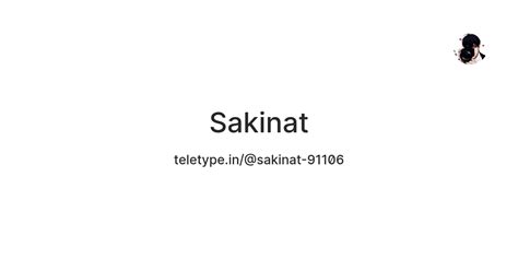 Sakinat — Teletype