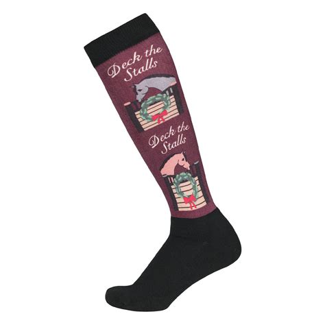 Dapplebay Deck The Stalls Slick Boot Socks