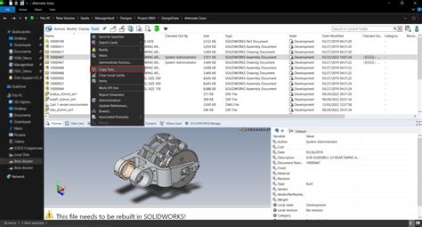 Image result for SolidWorks Part File Copy From Feature Tree