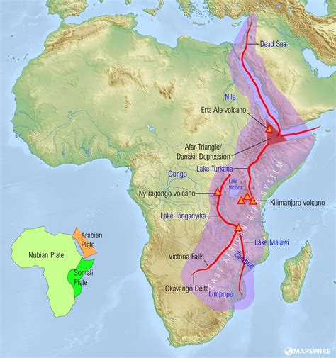 East African Ridge Tectonic Dynamics In The African Rift Valley And
